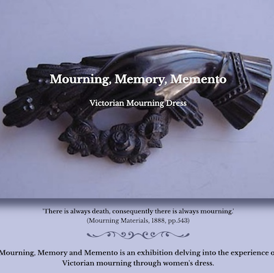 Mourning, Memory, Memento website image